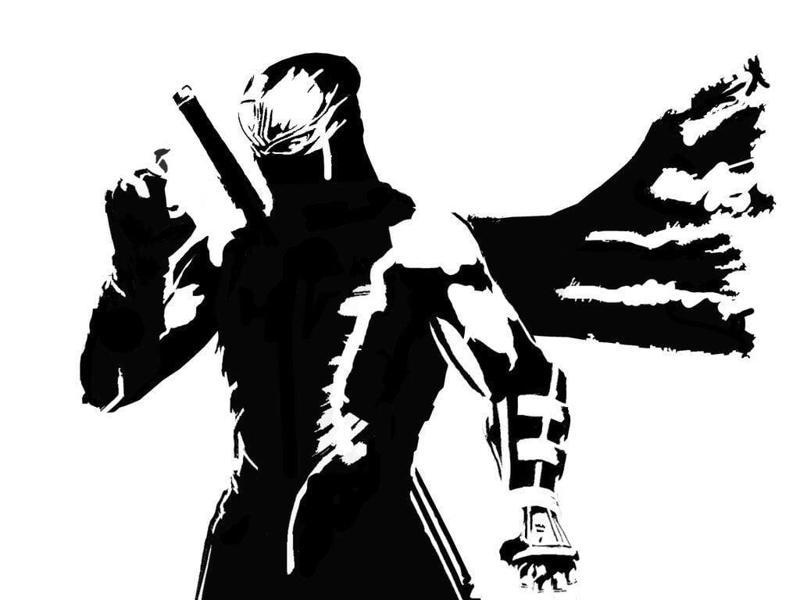 Ninja Gaiden Stencil