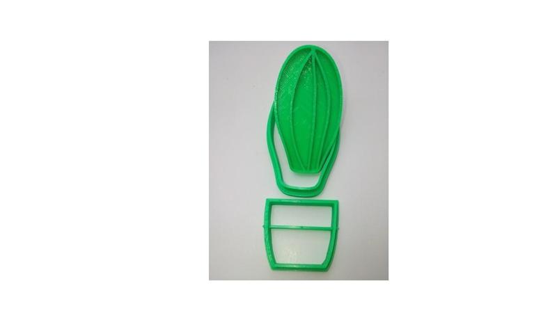 Cactus and Pot Cutter with Stamp