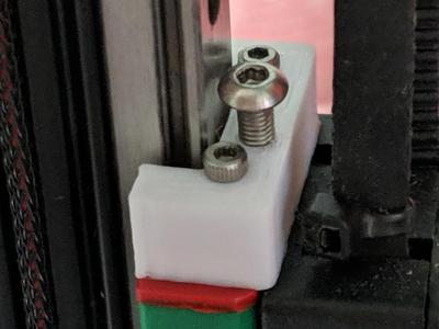 Kossel Pro 3D printer endstop screw mounts v2
