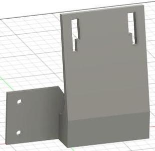 Side mount for SOVOL brand SV08 HDMI touch screen