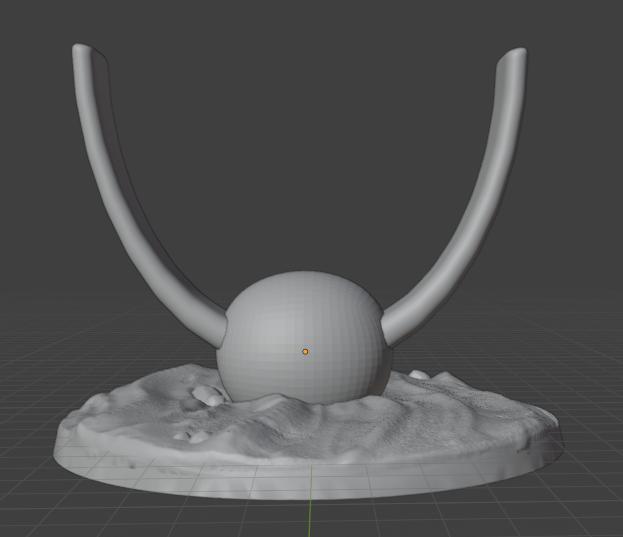 Double-support flying base