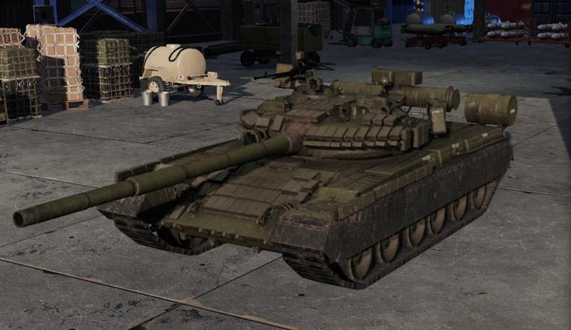 T-80BV TANK MILITARY VEHICLE | WARTHUNDER | WARNO
