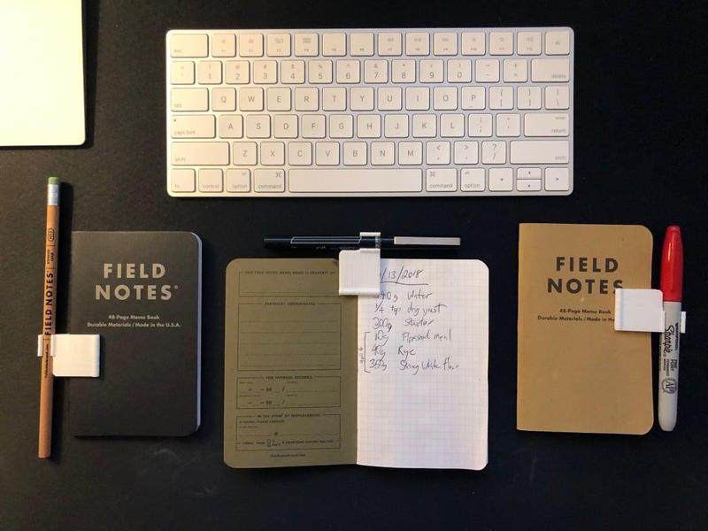 Pocket notebook clip