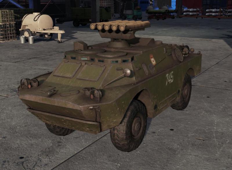BRDM 2 KONKURS ANTI TANK IFV MILITARY VEHICLE | WARTHUNDER | WARNO