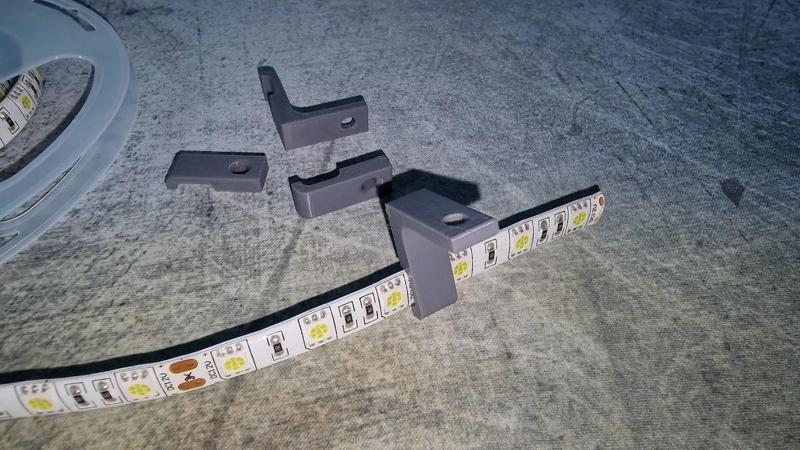 LED strip mounting - IP65