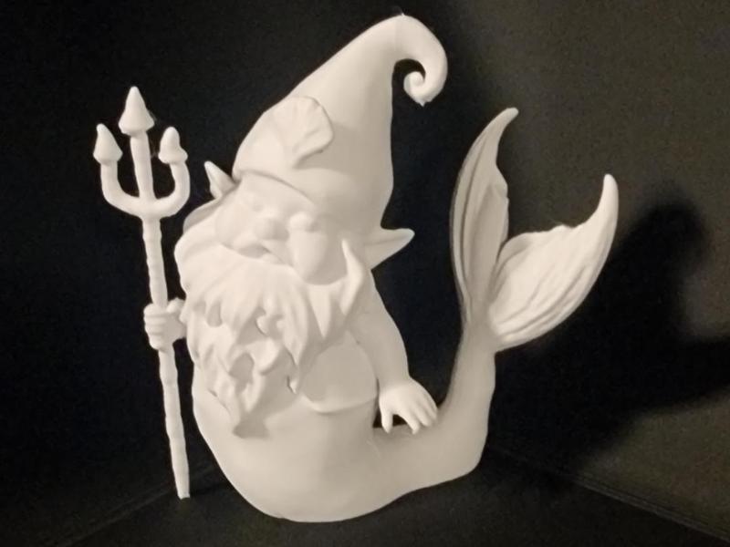 Garden Gnome Mermaid/Merman Mergnome?