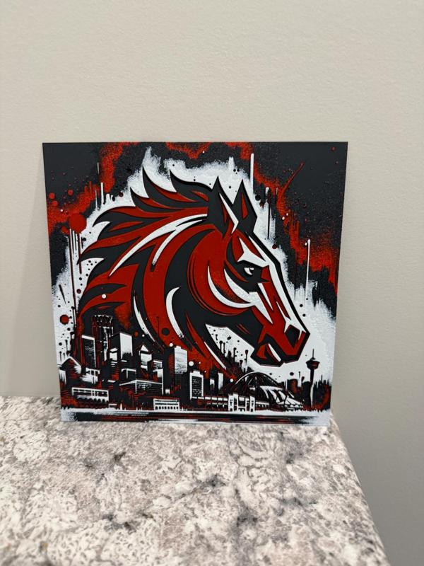 Calgary Stampeders - CFL Hueforge