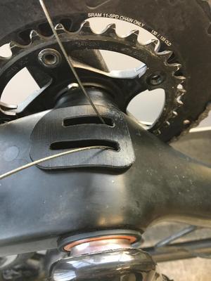 Canyon cable routing guide