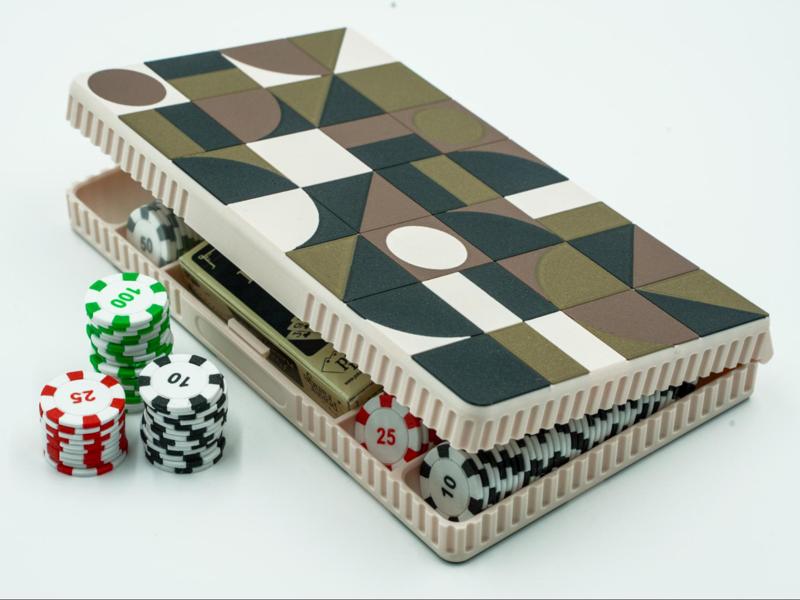 Decorative poker travel set (plus expansion pack)