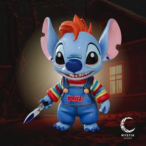 Stitch Chucky - Chibi Version of Adorable Horror