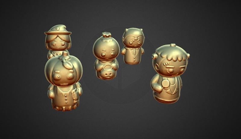 Finger Puppets Halloween