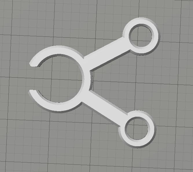 Makerbot Replicator/CTC Bizer Dual filament guide 2x