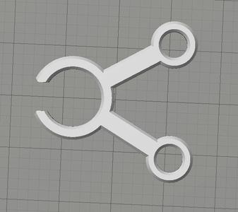 Makerbot Replicator/CTC Bizer Dual filament guide 2x