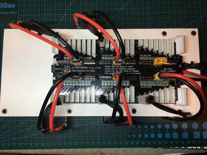 7.2V 2S Lipo Balance Charging Organizer (Expandable)