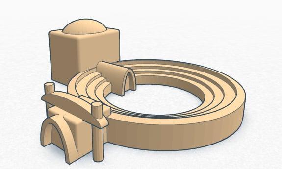 Slave Market and or Gladator pit (x-wing)