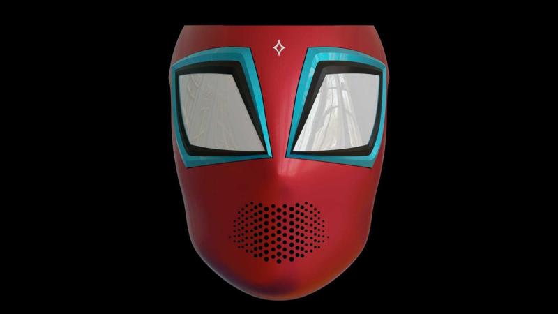 Pavitr  Prabhakar faceshell 3d model