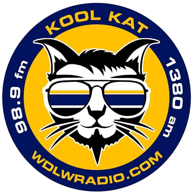 kool kat radio 98.9 FM 1380 AM (double sided)