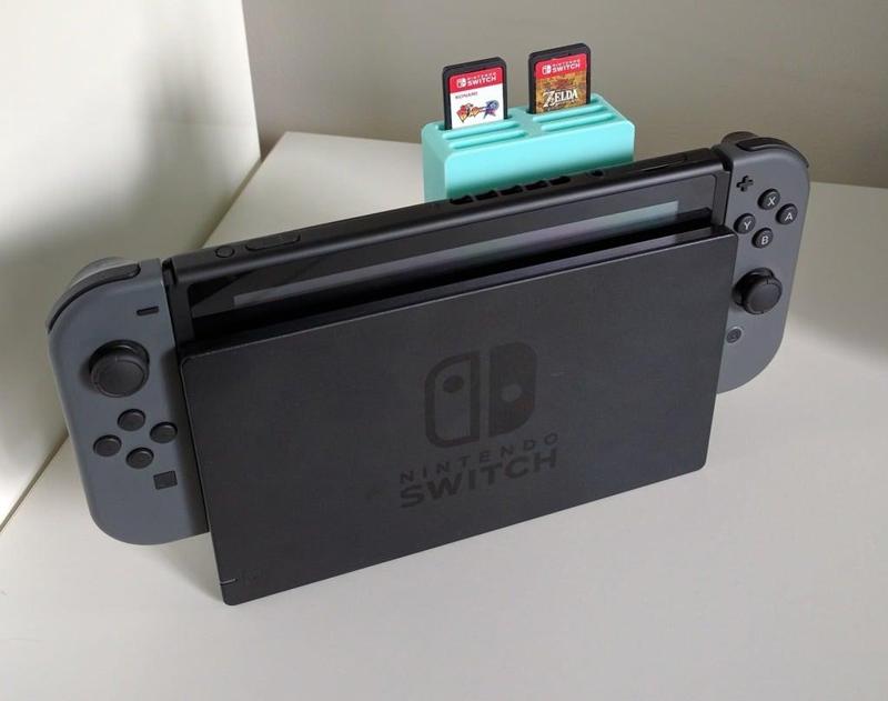 Nintendo Switch Cartridge Holder for Dock / Stand - 6 slot