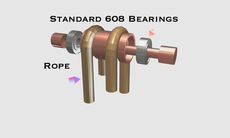 Pulley With 608 bearings
