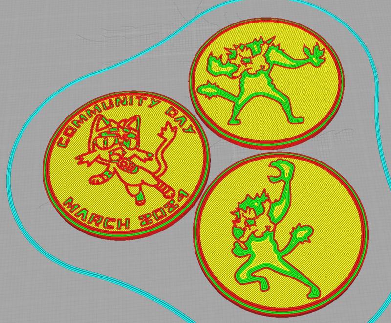 Pokemon Go Community Day #83 coin - Litten