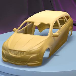 Holden Commodore Evoke sportwagon 2013  (1/24) PRINTABLE CAR BODY