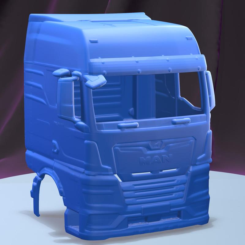 MAN TGX 2020 (1/24) Printable Car Body