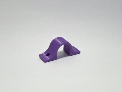 Pipe Clamp (fits 1/2 inch O.D.) - fast print, no supports.