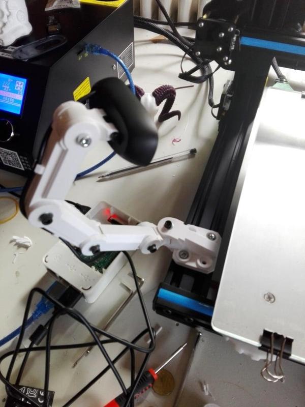 T-slot V-slot  Universal camera mount :CR10, tevo tornado, ender 3 logitech c270 c920, picamera, gopro, action camera , prusa mk3,  others UPDATE14/08