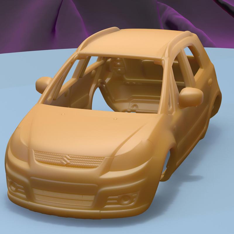 SUZUKI SX4 2010  (1/24) printable car body