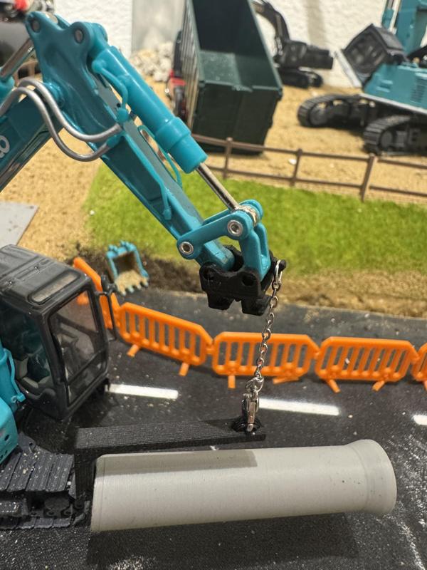quick hitch Kobelco sk75 sr-7