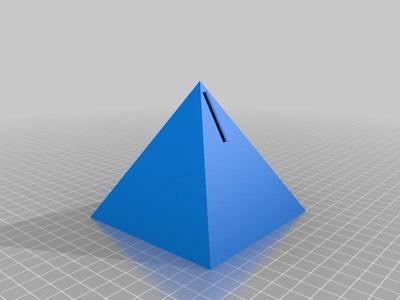 Pyramid Piggy Bank