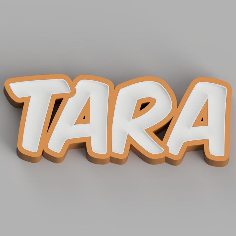 NAMELED TARA - LED LAMP WITH NAME