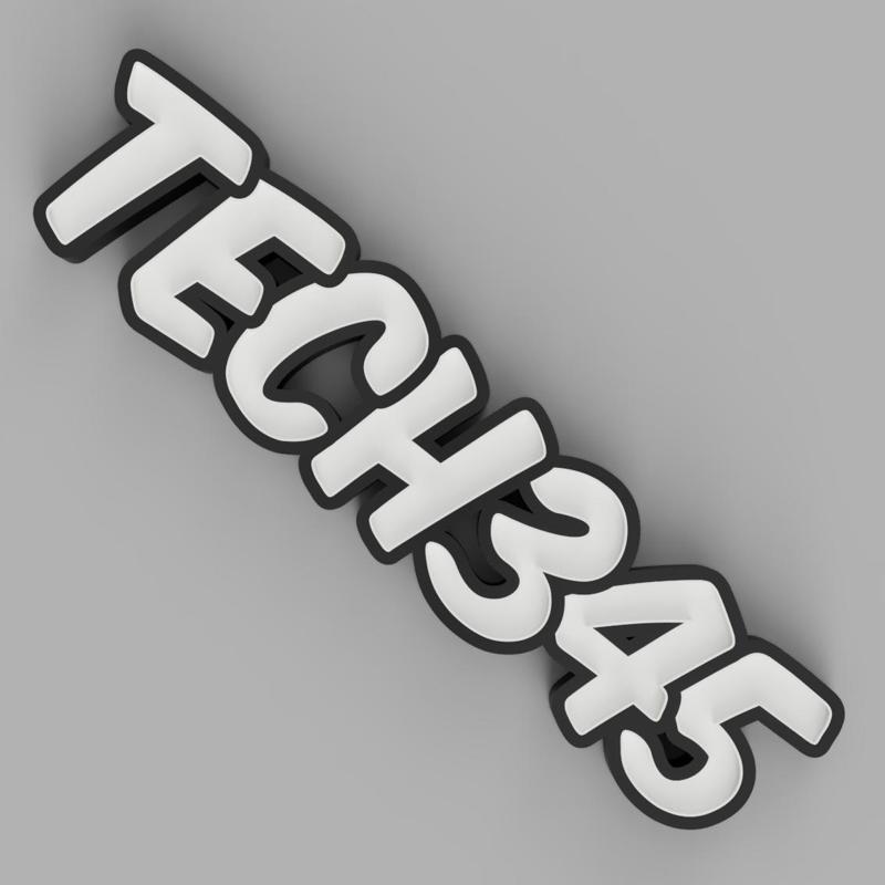 NAMELED TECH345 - LED LAMP WITH NAME