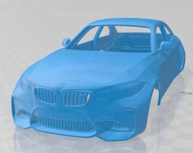 BMW M2 F87 Coupe 2015 Printable Body Car