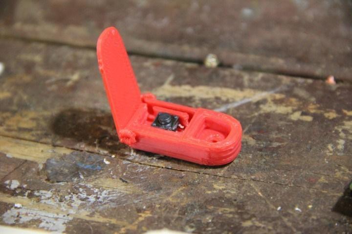 low pressure switch enclosure for 6mm momentary switch