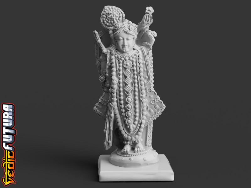 Shrinathji of Nathdwara - Krishna Manifested As A Seven-Year-Old