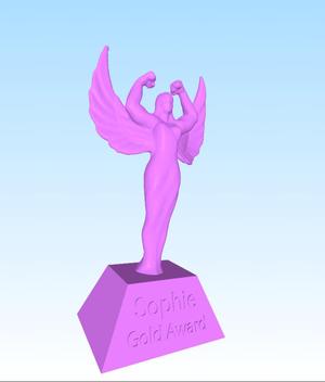 Customizable Beefy Trophy