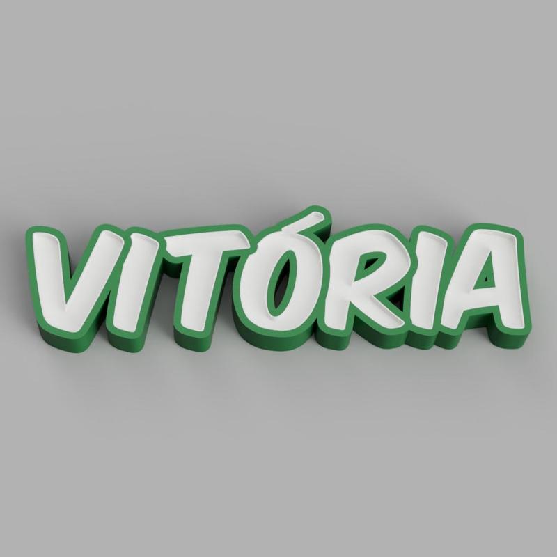 NAMELED VITÓRIA - LED LAMP WITH NAME