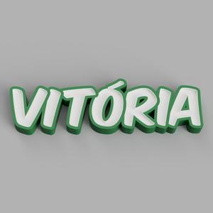 NAMELED VITÓRIA - LED LAMP WITH NAME