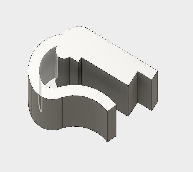 Wanhao i3/plus.. etc Clip for glassplate. low profile