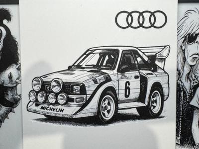 Hue Forge Caricature Audi Sport Quattro