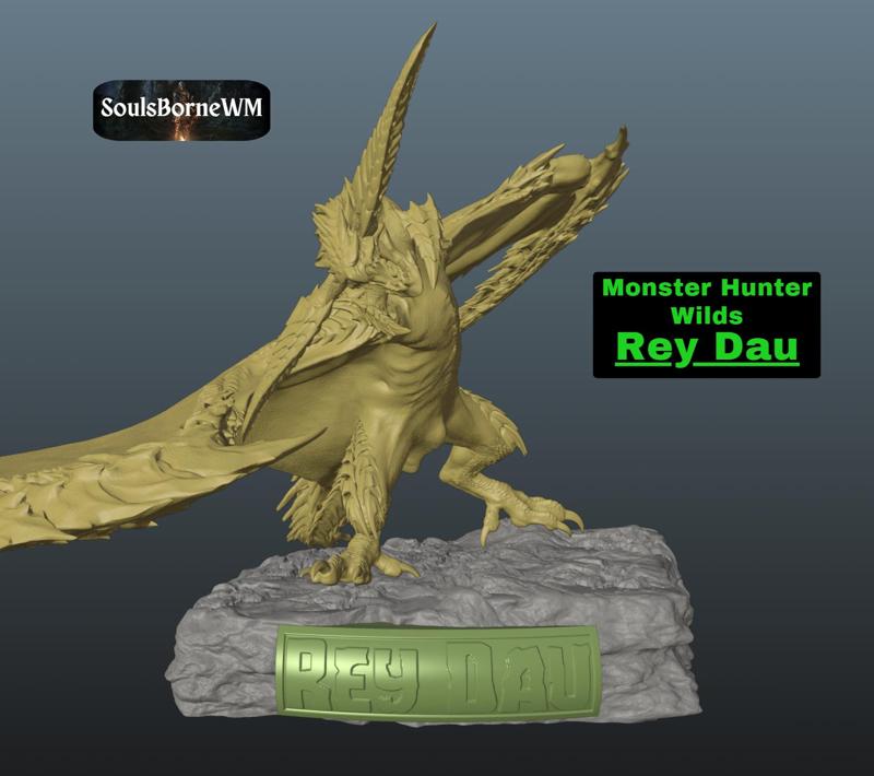 Monster Hunter Wilds: Rey Dau Pose 2