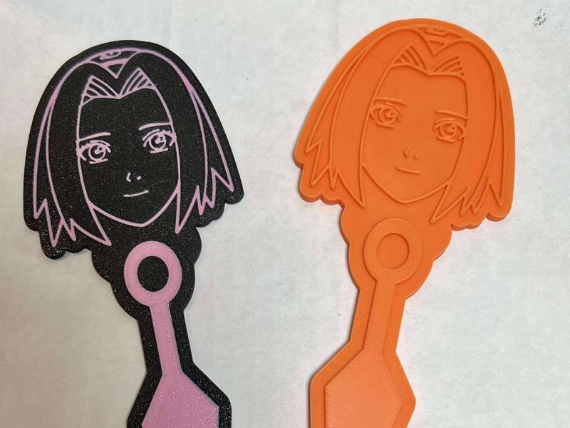 Sakura Haruno Kunai Knife Bookmark