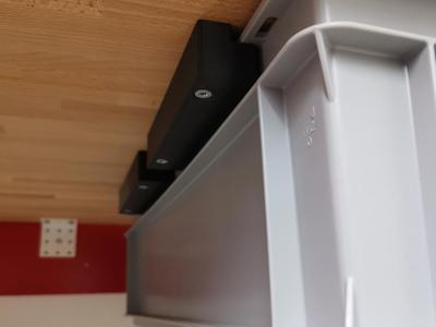 Rako Box Holder – Under-Desk Mount