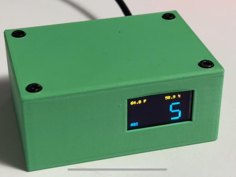 Tasmota Air Quality Meter
