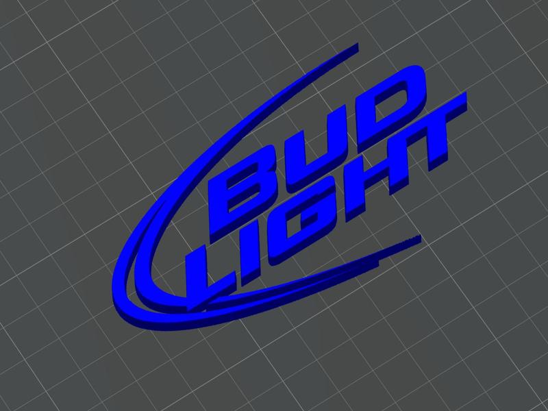 Bud Light Retro Logo