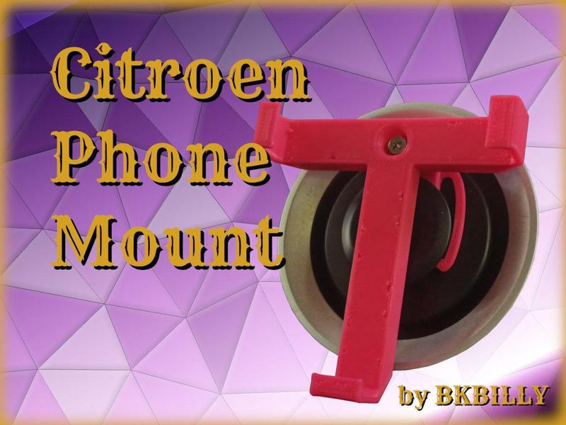 Citroen Phone Mount
