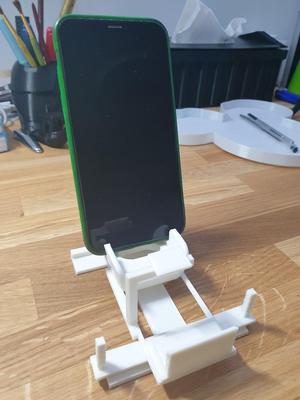Phone holder for racing