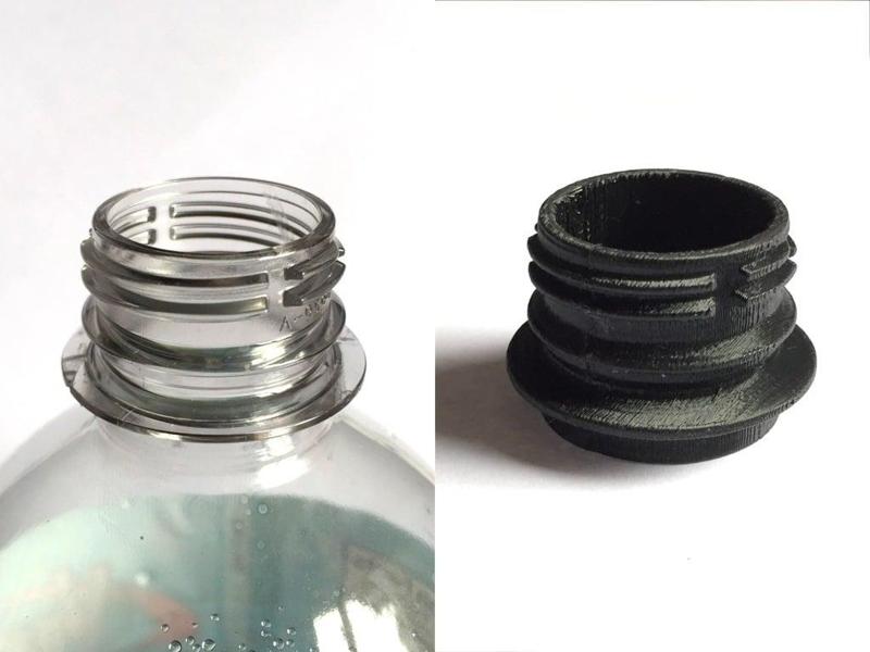 2 liter bottle neck finish model