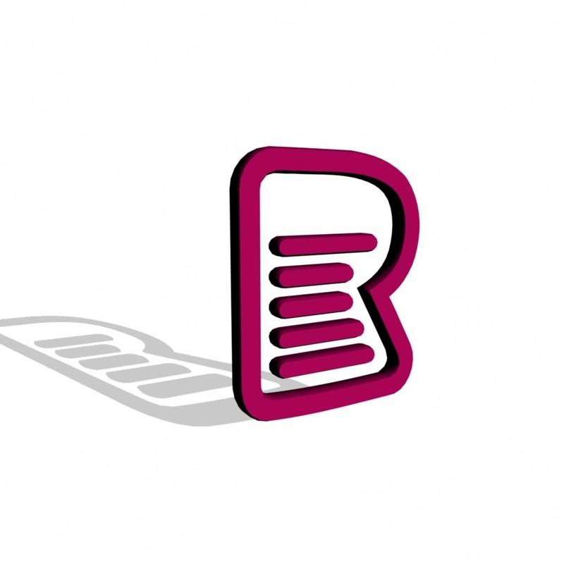 Reportler - Official 3D Printable Logo